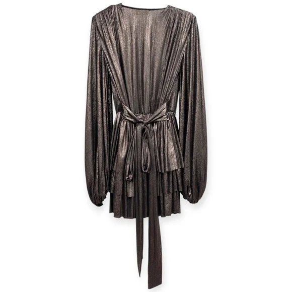 BRONX & BANCO Bellerose Metallic Mini Dress - Picture 8 of 15